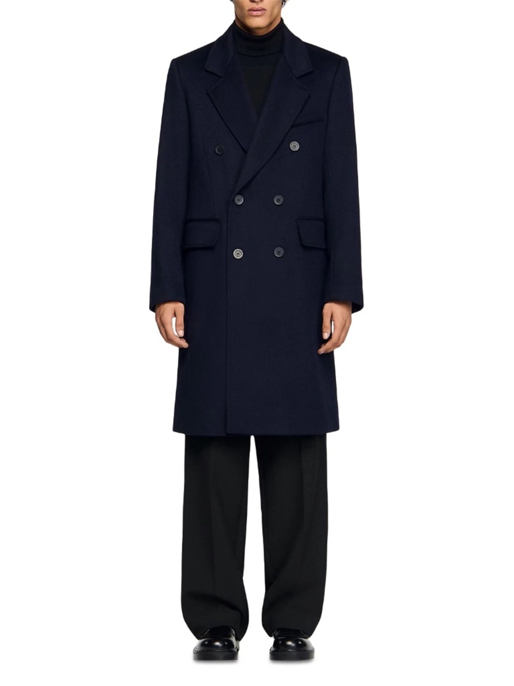 Dionisus Double Breasted Wool & Cashmere Coat
